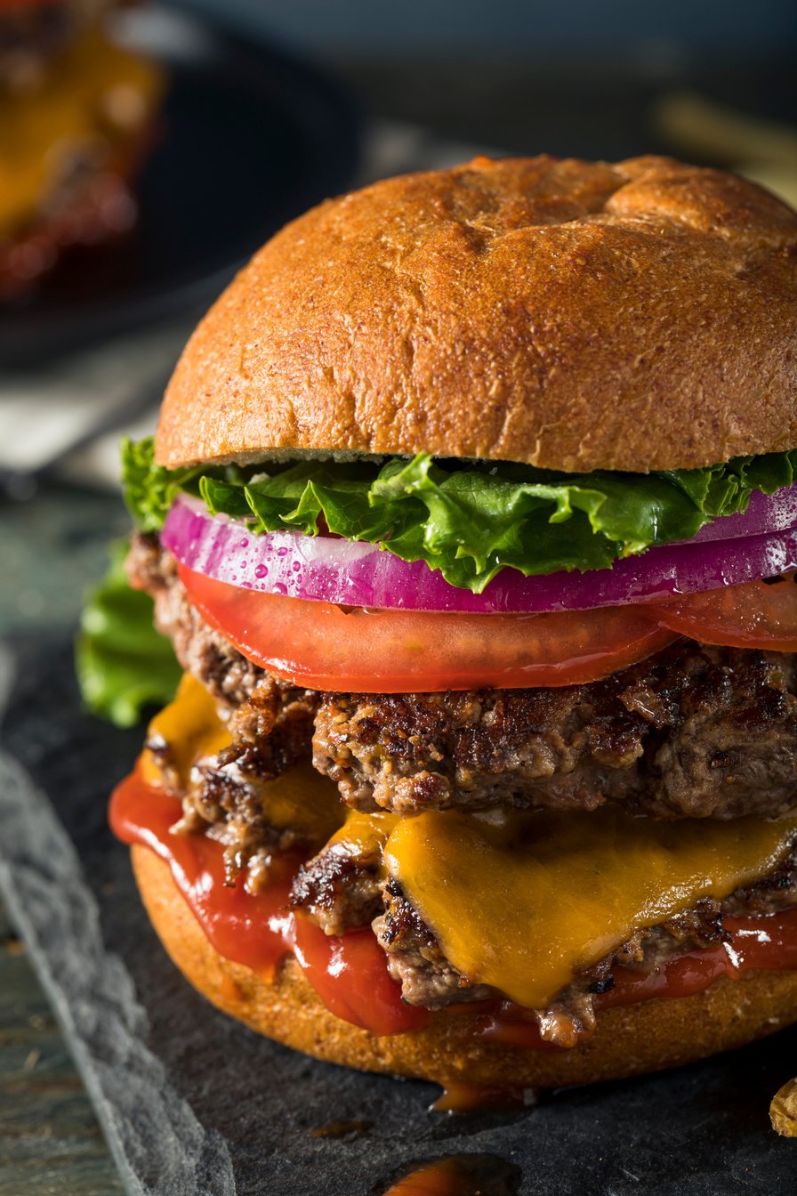 Homemade Cheese Burger